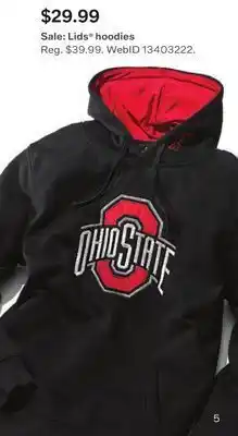 Macy's Colosseum men's black ohio state buckeyes arch logo 3.0 pullover hoodie offer