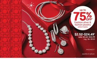 JC Penney Fashion silver & fashion jewelry offer