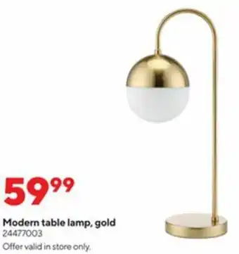 Modern Table Lamp,Gold