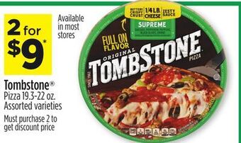 Dollar General Tombstone® pizza offer
