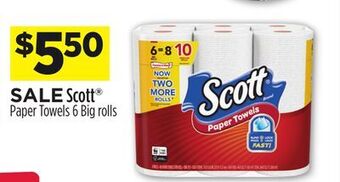 Dollar General Scott® paper towels offer