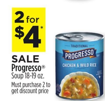 Dollar General Progresso® soup offer