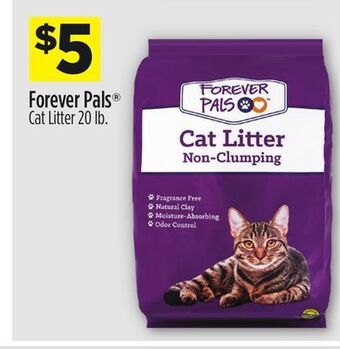 Dollar General Forever pals® cat litter offer