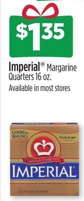 Dollar General Imperial® margarine quarters offer