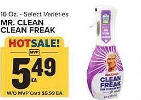 Food Lion Mr clean clean freak offer
