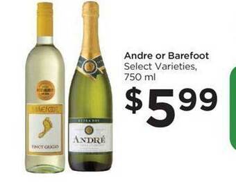 Food 4 Less Andre or barefoot offer