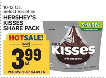 Food Lion Hershey's kisses share pack offer