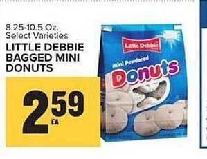 Food Lion Little debbie bagged mini donuts offer