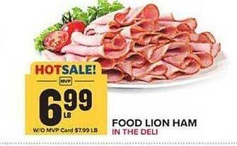 Food Lion Food lion ham offer