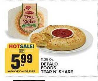 Food Lion Depalo foods tear n' share offer