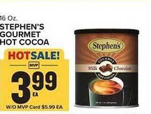 Food Lion Stephen's gourmet hot cocoa offer
