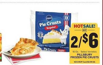 Food Lion Pillsbury frozen pie crusts offer