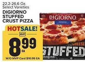 Food Lion Digiorno stuffed crust pizza offer