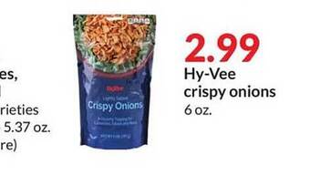Hy-Vee Hy-vee crispy onions offer