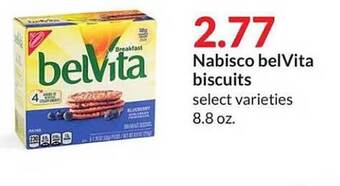 Hy-Vee Nabisco belvita biscuits offer