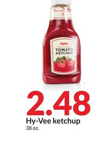 Hy-Vee Hy-vee ketchup offer