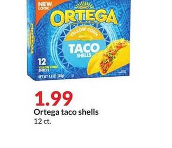 Hy-Vee Ortega taco shells offer