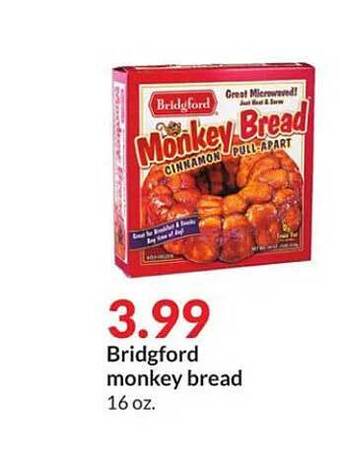 Hy-Vee Bridgford monkey bread offer
