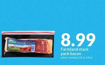 Hy-Vee Farmland stack pack bacon offer