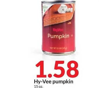Hy-Vee Hy-vee pumpkin offer
