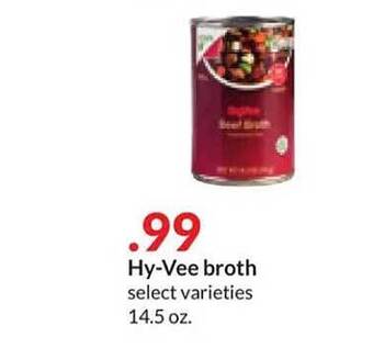 Hy-Vee Hy-vee broth offer