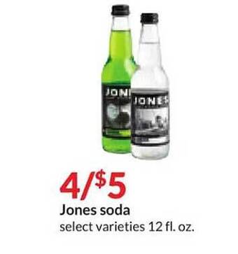 Hy-Vee Jones soda offer