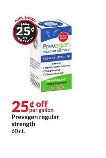 Hy-Vee Prevagen regular strength offer