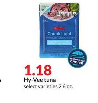Hy-Vee Hy-vee tuna offer