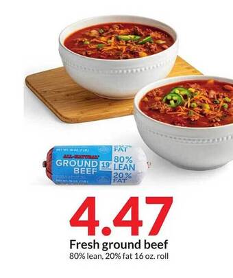 Hy-Vee Fresh ground beef offer