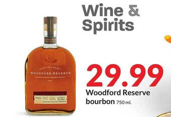 Hy-Vee Woodford reserve bourbon offer