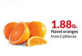 Hy-Vee Navel oranges offer