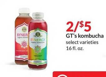 Hy-Vee Gt's kombucha offer