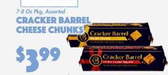 The Food Emporium Cracker barrel cheese chunks offer