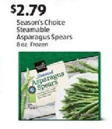 Aldi Season's Choice Steamable Asparagus Spears offer