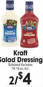 Festival Foods Kraft salad dressing offer