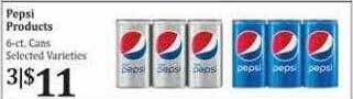 Rosauers Pepsi products offer
