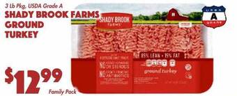 The Food Emporium Shady brook farms ground turkey offer