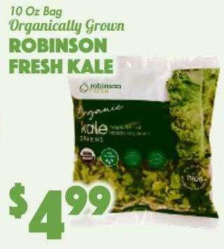 The Food Emporium Robinson fresh kale offer