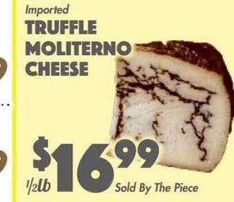 The Food Emporium Truffle moliterno cheese offer