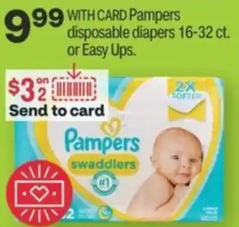 CVS Pampers Disposable Diapers offer