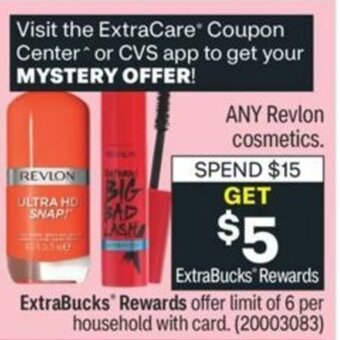 CVS Revlon Cosmetics offer