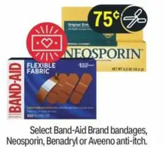 CVS Band-Aid Brand Bandages, neosporin, Benadryl or Aveeno Anti-Itch offer