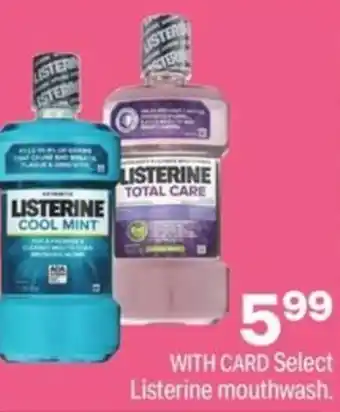 CVS Listerine Mouthwash offer