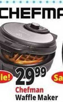 Ocean State Job Lot Chefman waffle maker offer