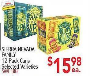 Ingles Markets Sierra nevada family offer