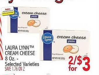 Ingles Markets Laura lynn cream cheese offer