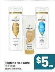 Jewel-Osco Pantene hair care offer