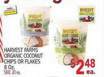 Ingles Markets Harvest farms organic coconut chips or flakes offer