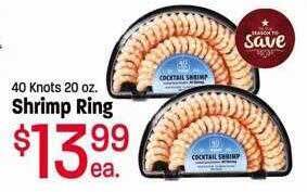Maceys Knots shrimp ring offer