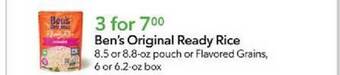 Publix Ben's original ready rice offer